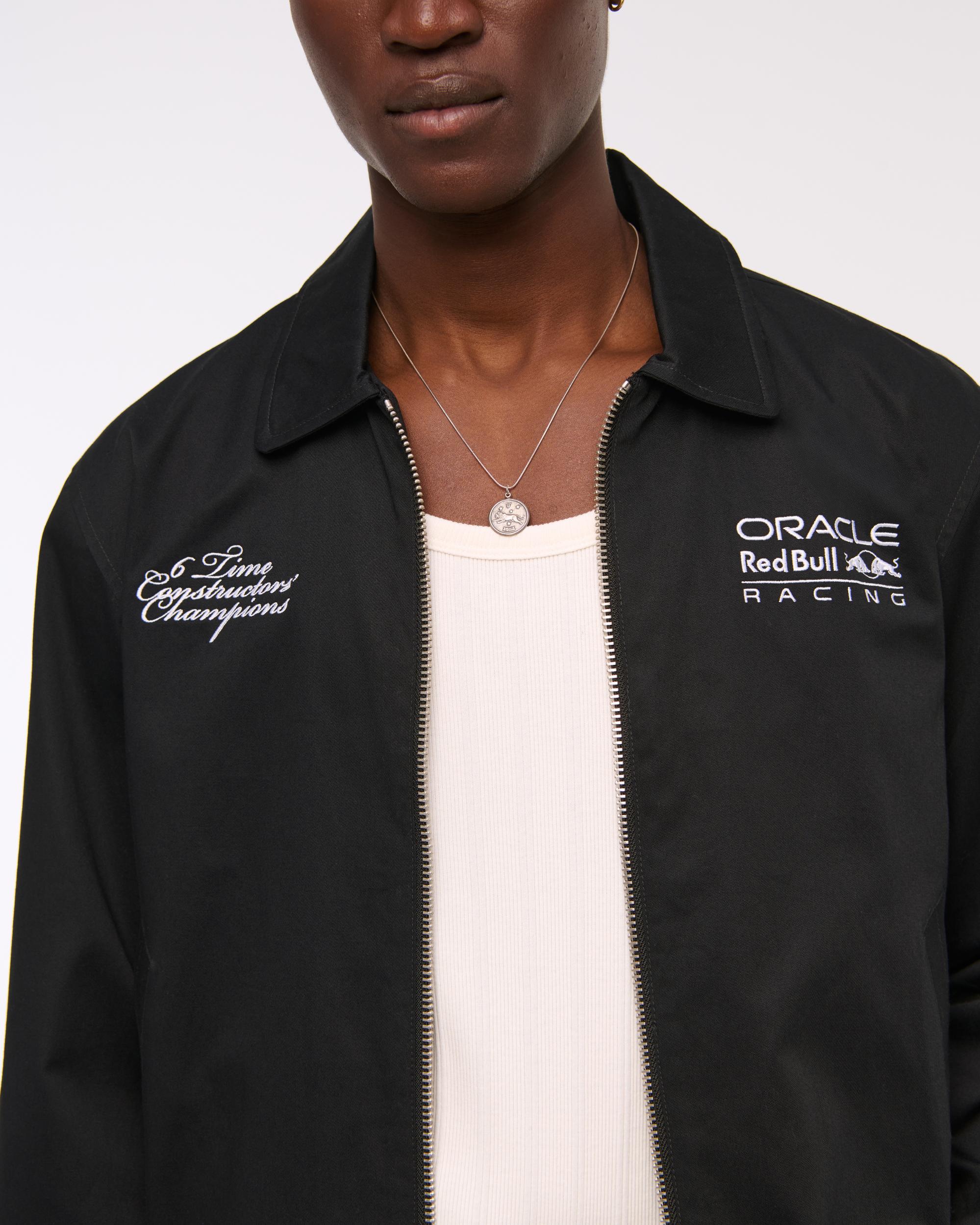 Oracle Red Bull Racing Cropped Zip Jacket Product Image