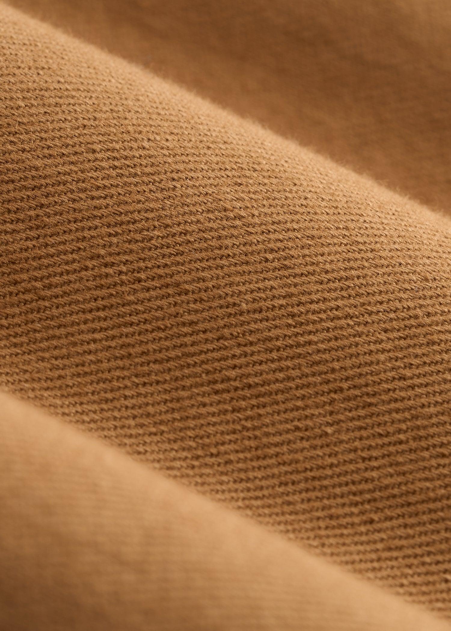 LJ&S Twill Shop Jacket for Tall Men in Dusty Brown Male Product Image