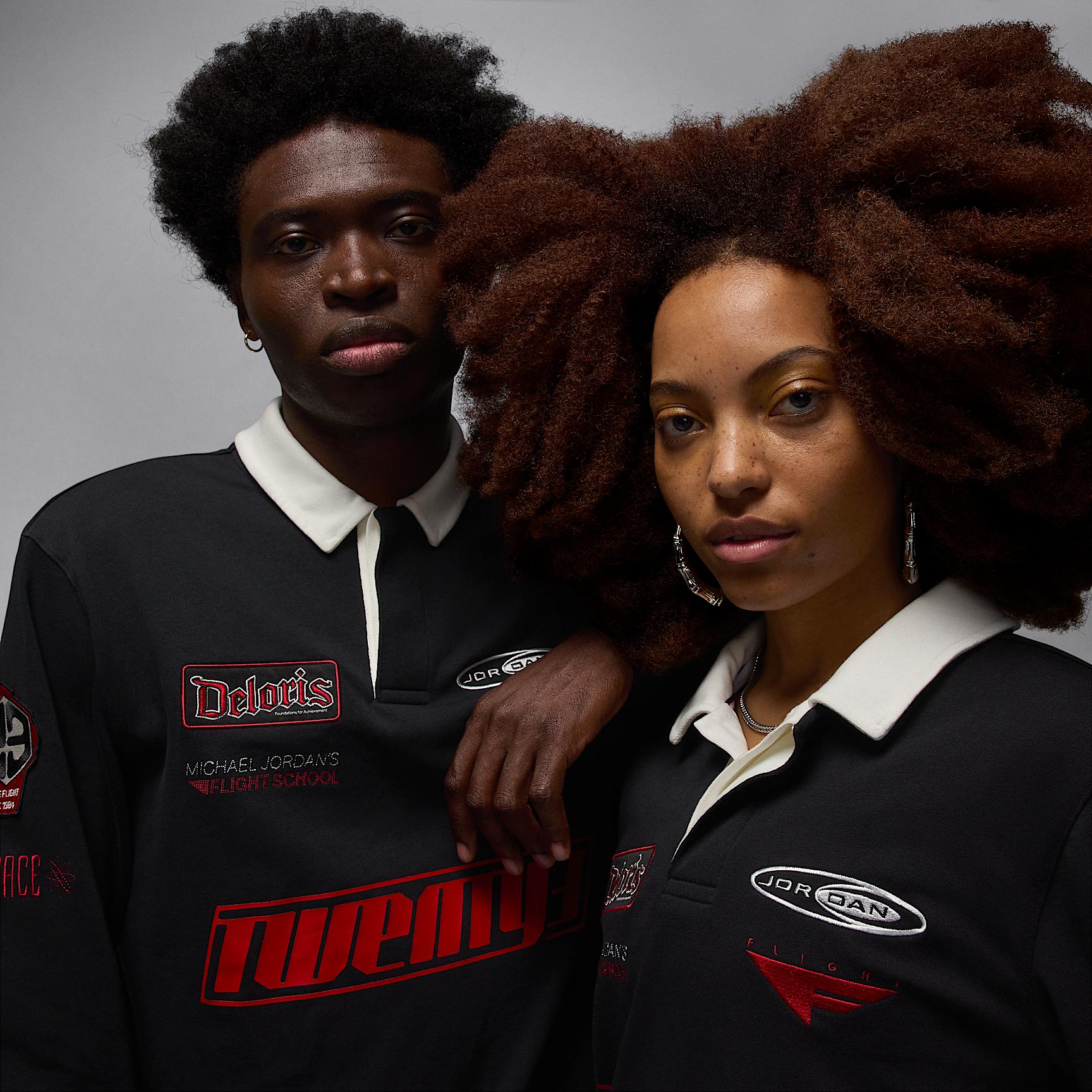 Men's Jordan Essentials Long-Sleeve Rugby Top Product Image