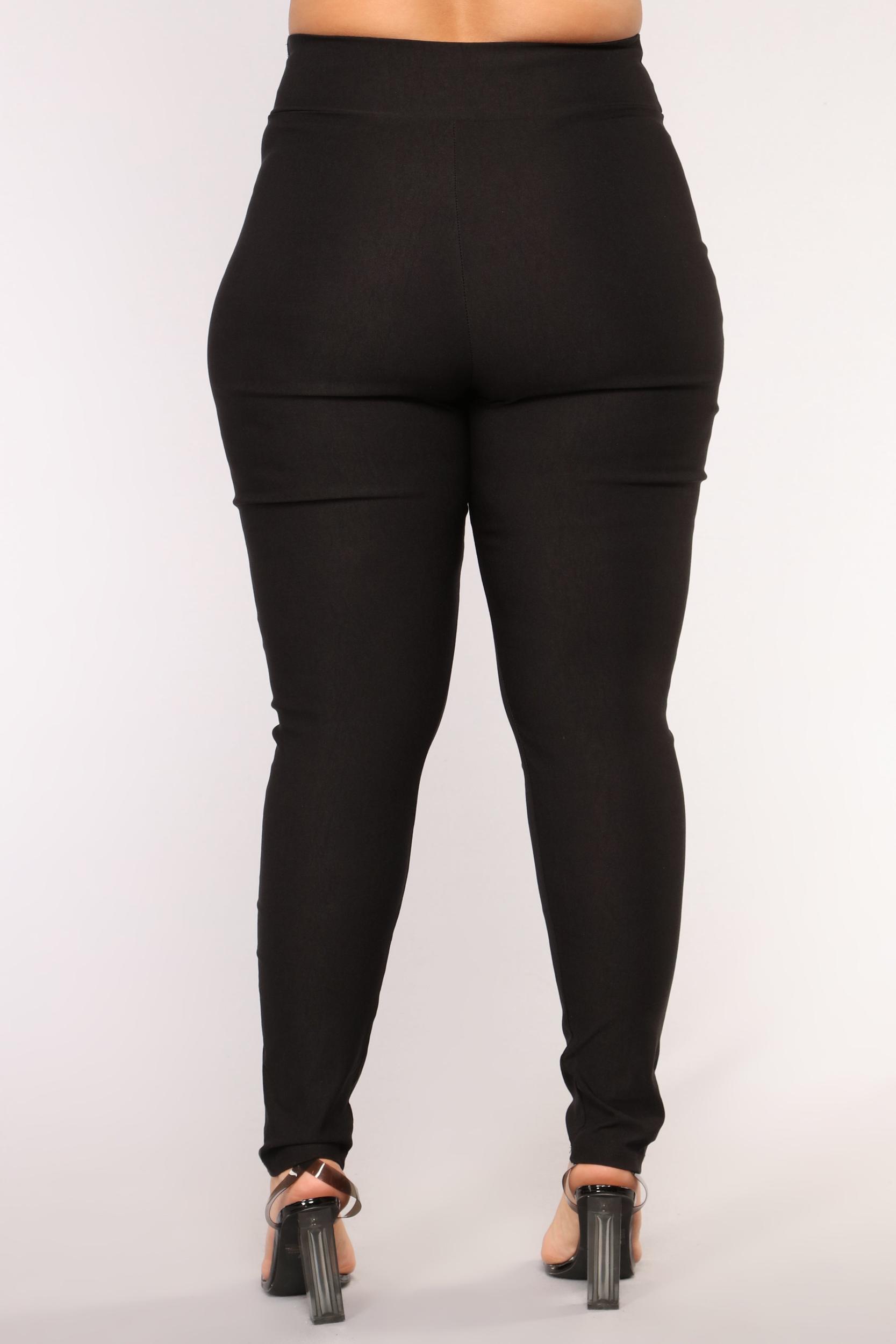 Venetian High Rise Pants - Black Product Image