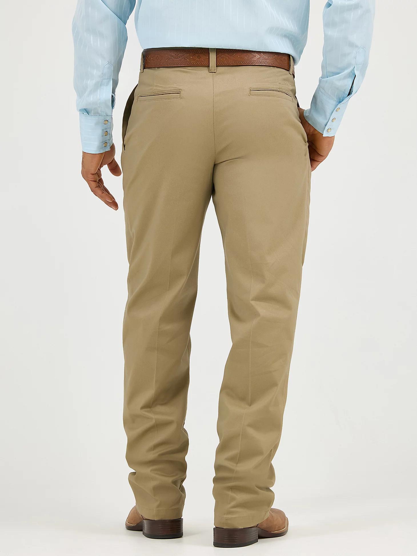 Men's Wrangler Casuals® Pleated Front Relaxed Fit Pants | Men's PANTS | Wrangler® Product Image