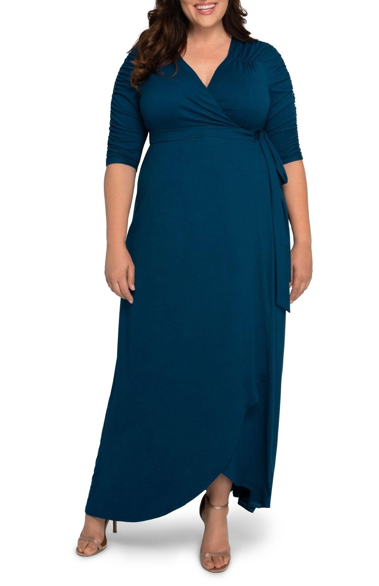 Diana Long Sleeve Midi Dress - Plus Product Image