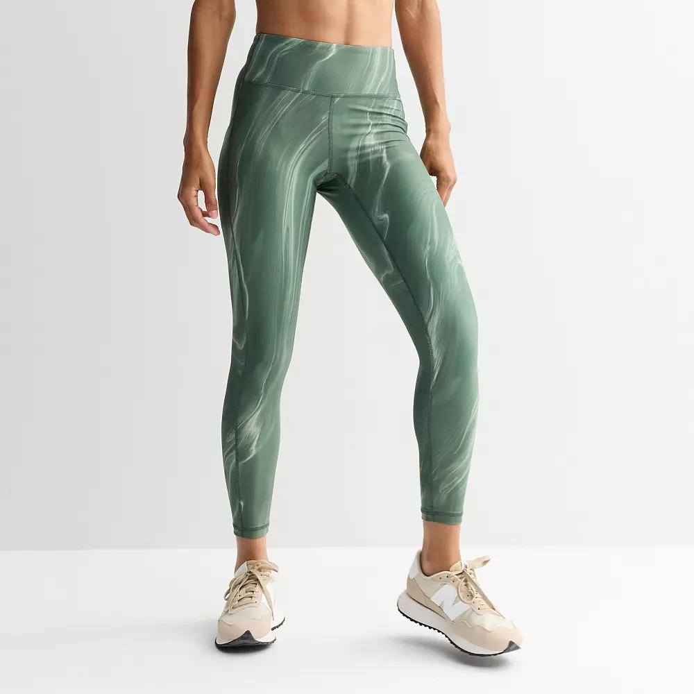 Women's Tek Gear® Ultrastretch High-Waisted Side Pocket 7/8 Leggings,  Product Image