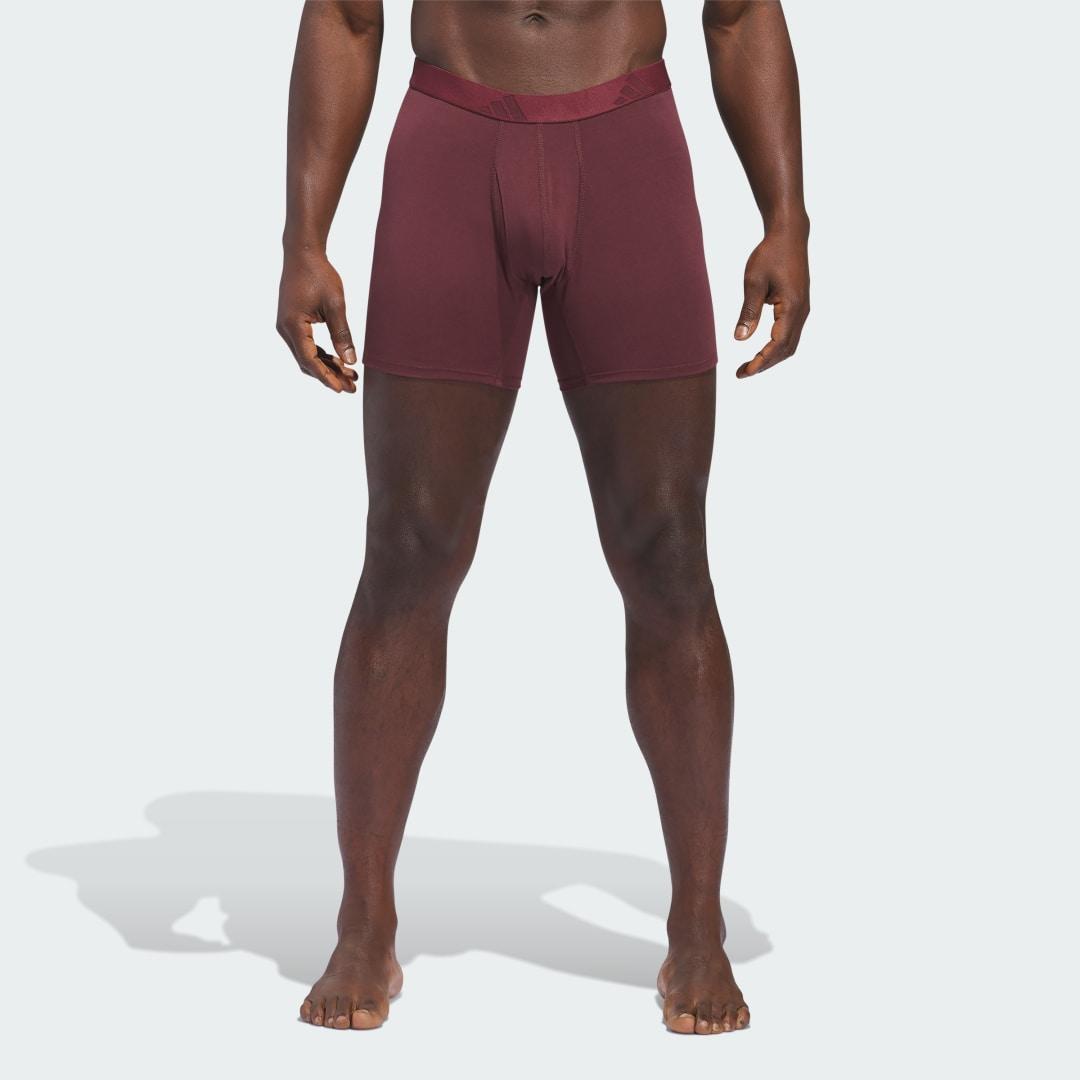 Men's adidas 3-Pack Luxe Comfort Boxer Briefs,  Product Image