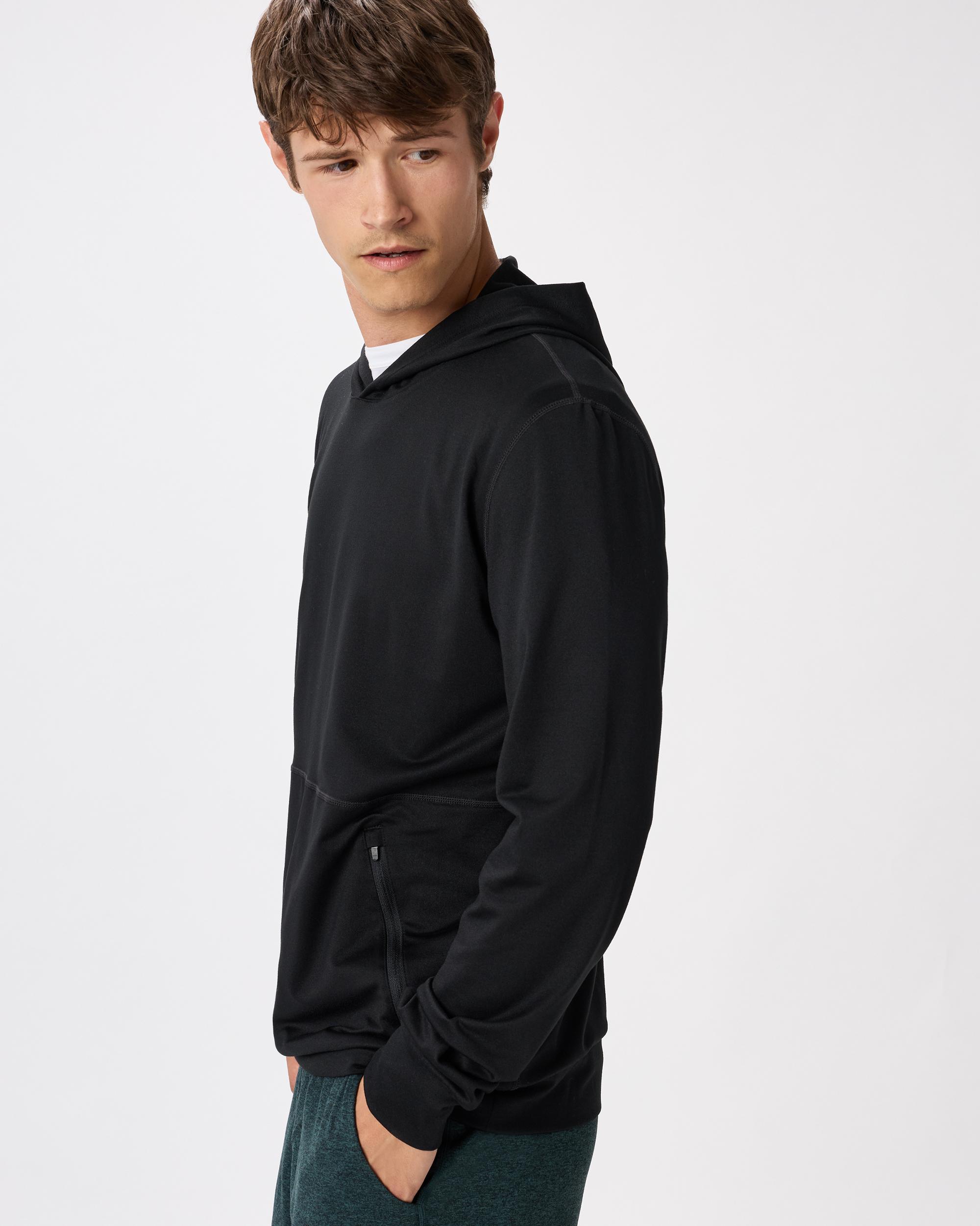 Quince | Men's Super Soft Performance Hoodie Pullover Flowknit Activewear, Recycled Polyester Product Image