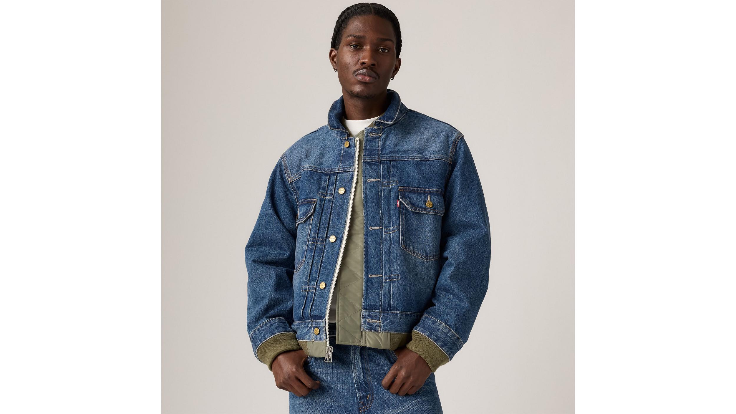 Levi’s® x sacai Men’s Denim x Nylon Twill Reversible Blouson Product Image