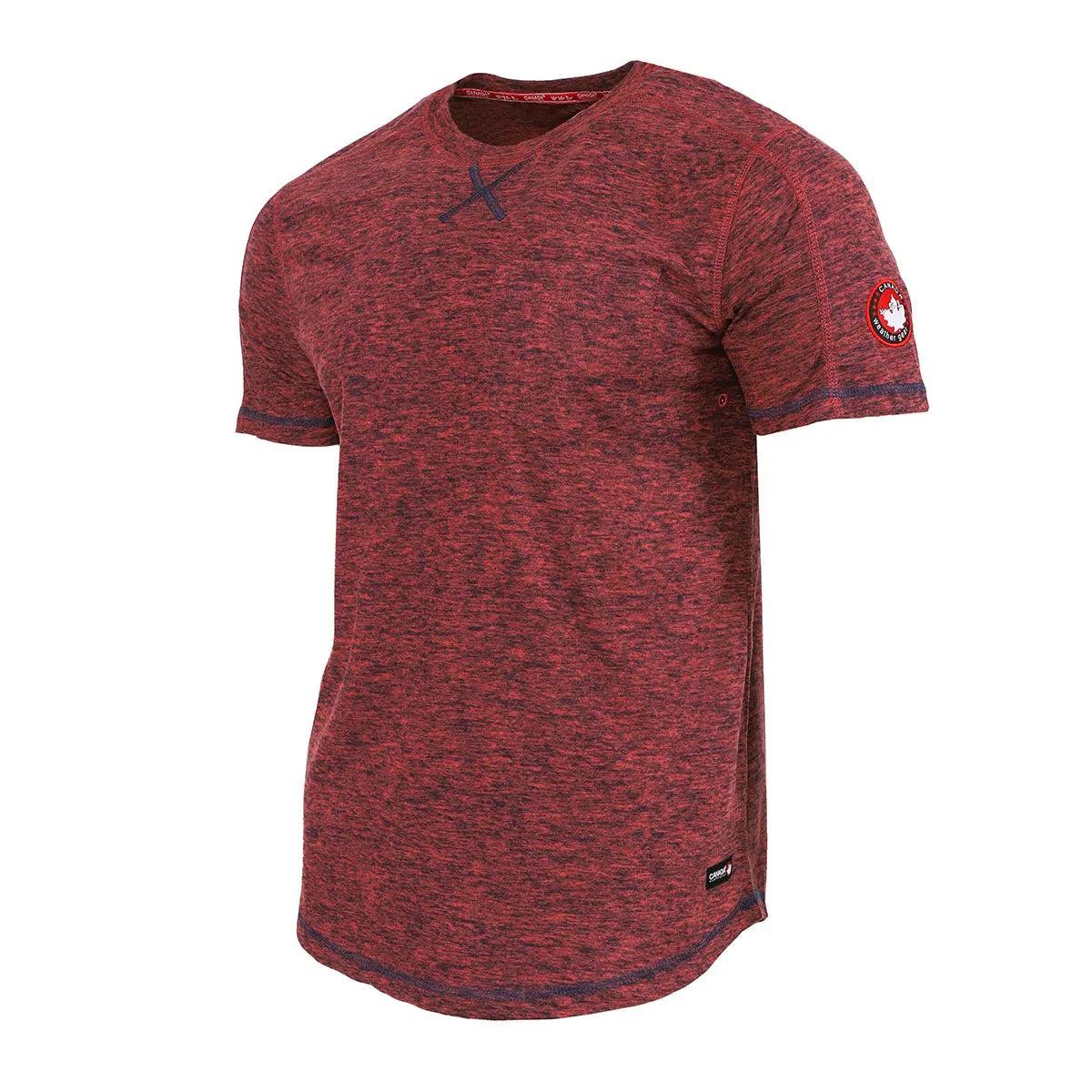 Canada Weather Gear Men's Supreme Soft Two Tone Crew Male Product Image