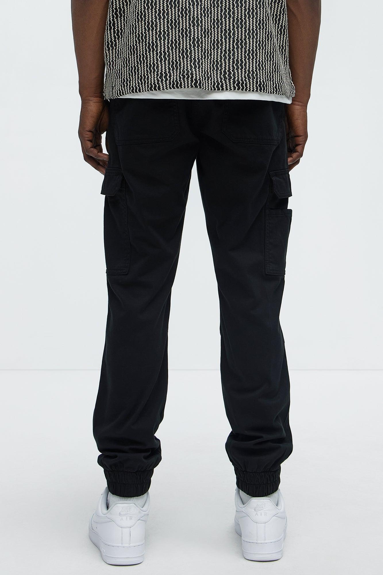 Slim Kryptonite Cargo Jogger - Black Product Image