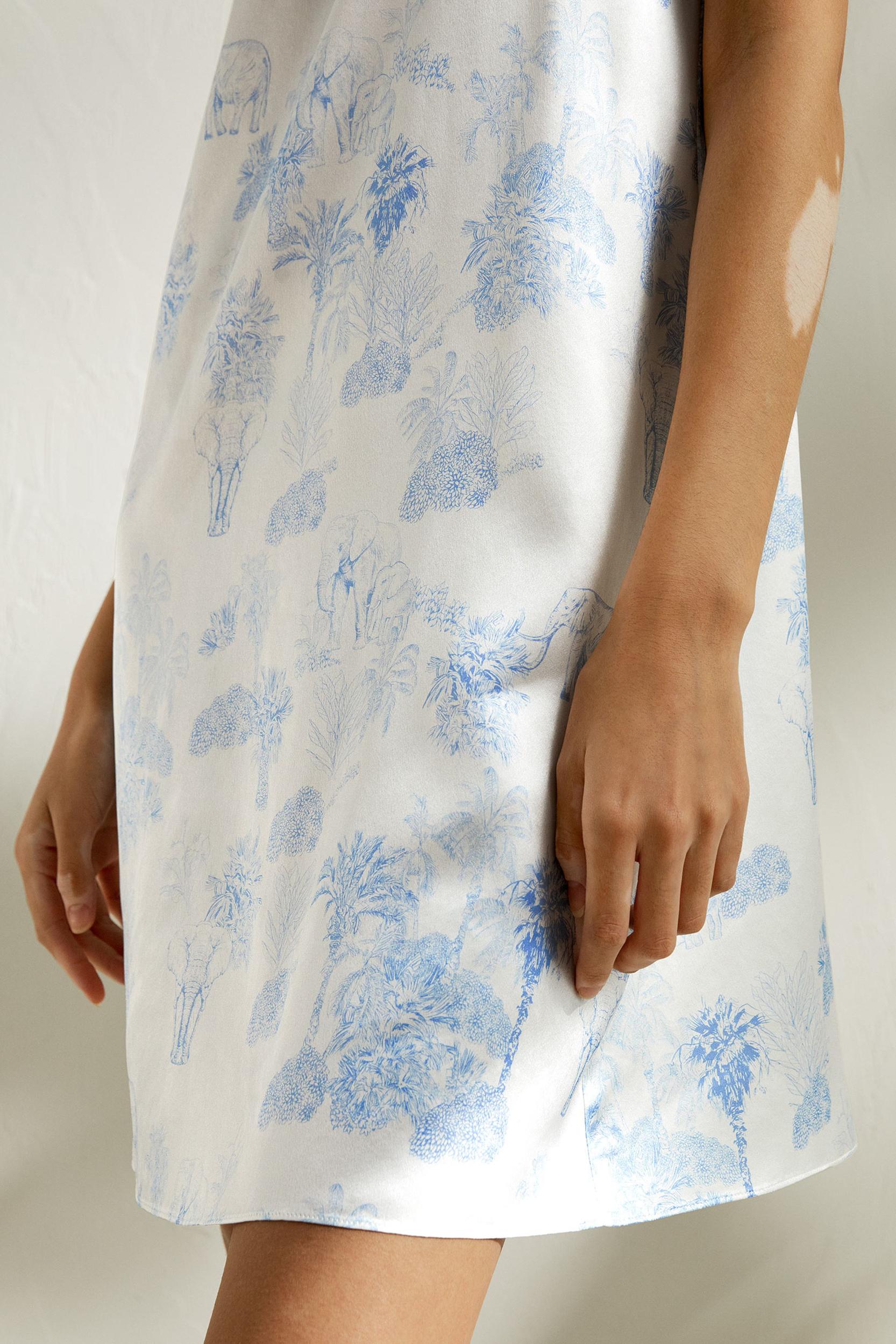 La Terra Strap Midi Night Dress Product Image