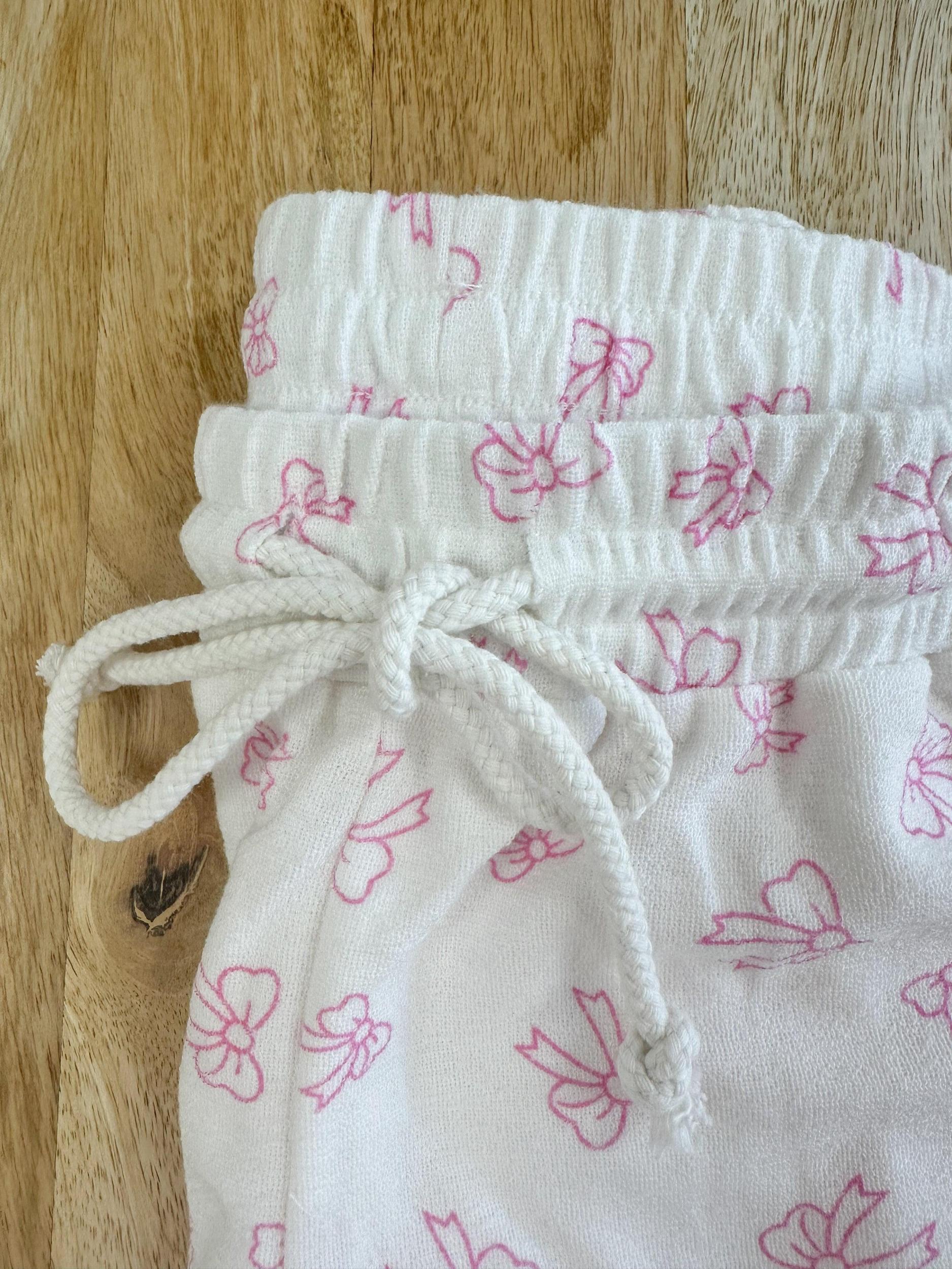 Bow Towel Shorts Product Image