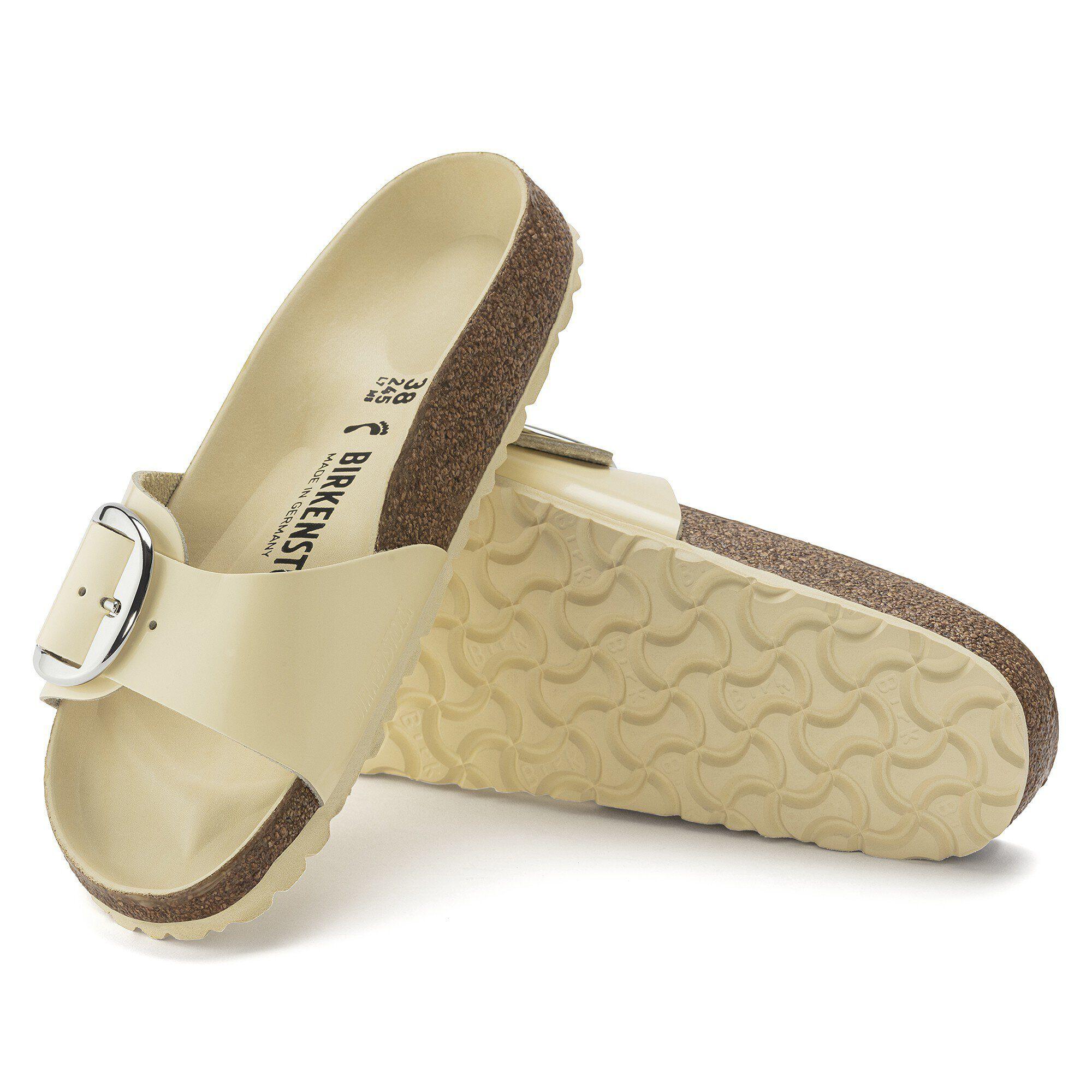 Madrid Big Buckle Natural Leather Patent Product Image