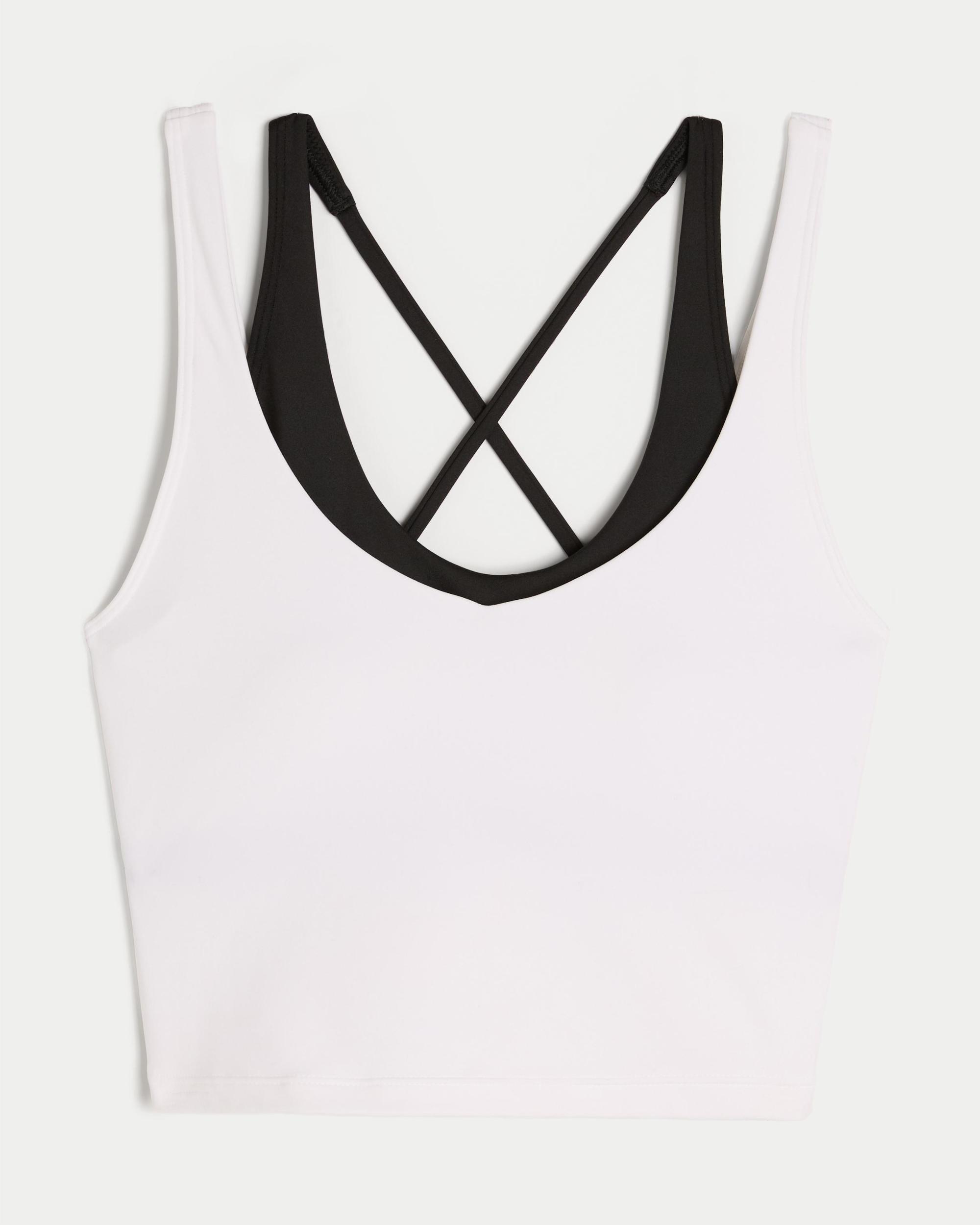 Gilly Hicks Active Boost Layered Plunge Tank Product Image