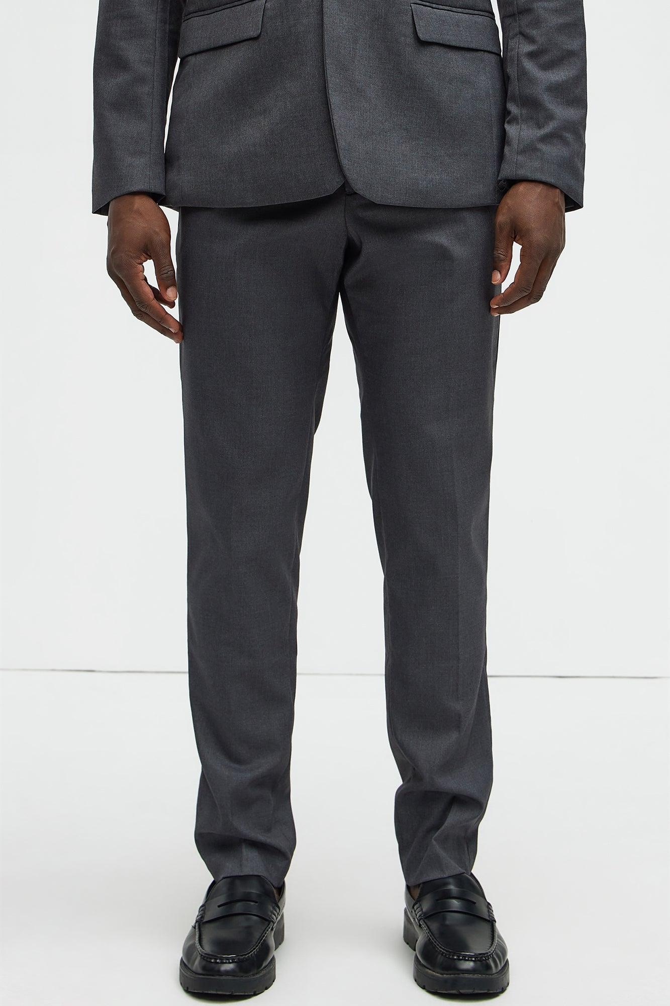 The Modern Stretch Slim Trouser - Charcoal Product Image