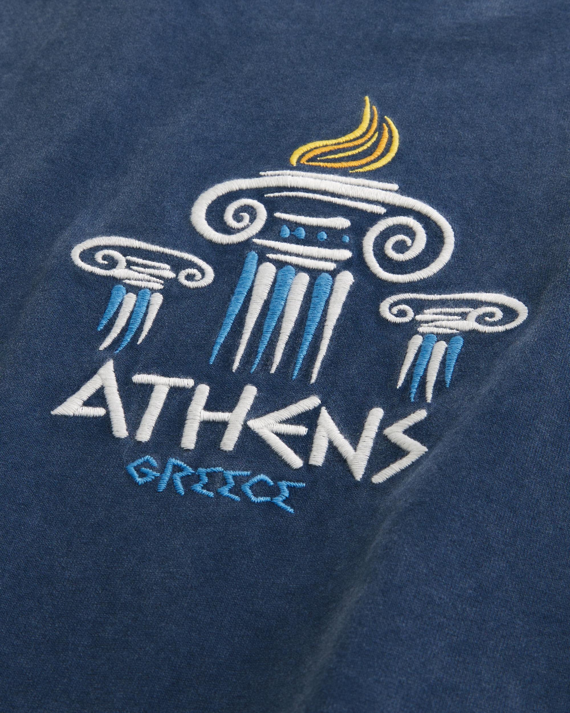 Boxy Heavyweight Athens Graphic Tee Product Image