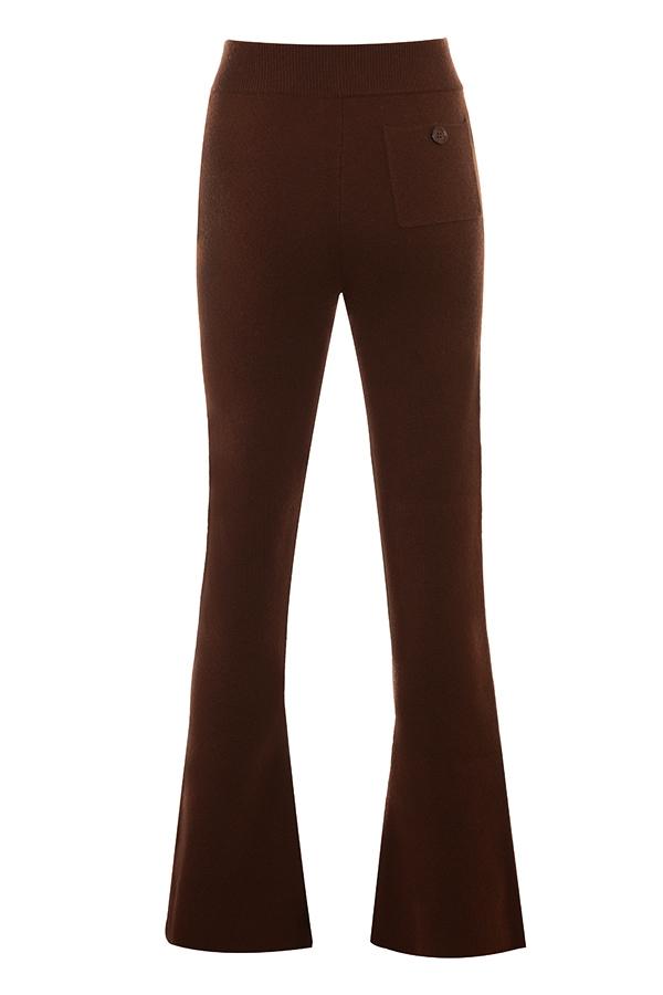 Nereida  chocolate cashmere blend trousers - sale Product Image