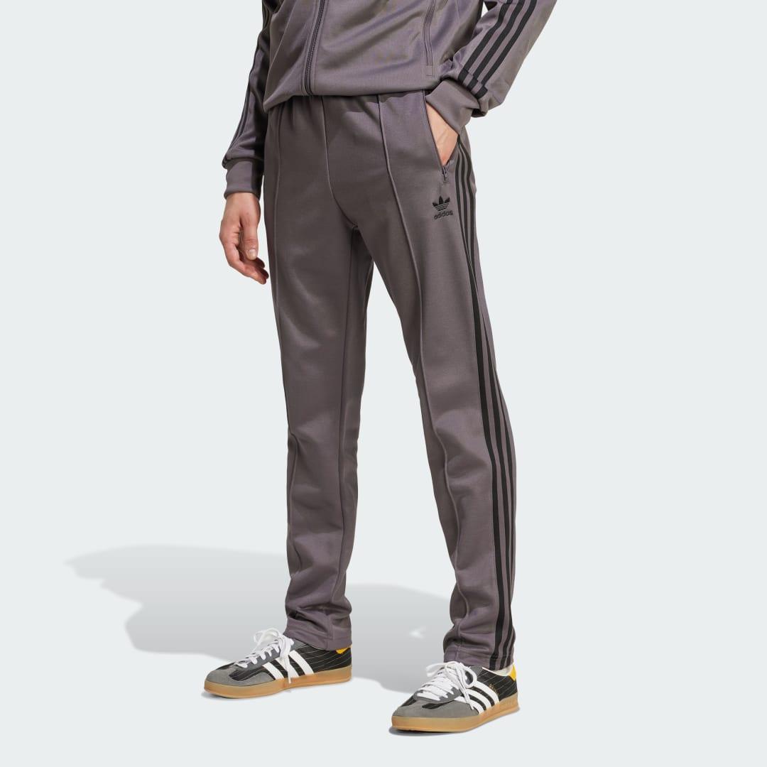 adidas Adicolor Classics Beckenbauer Track Pants Grey Strata XL Mens Product Image