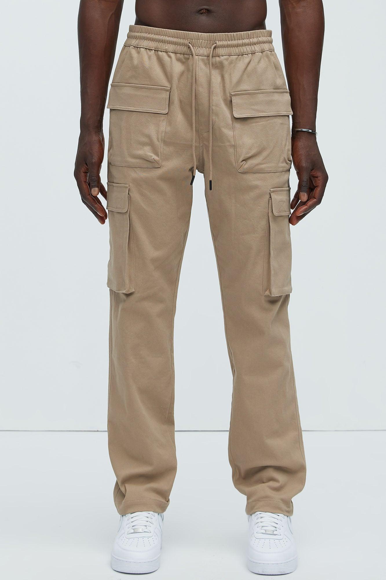 Cadet Utility Slim Cargo Pants - Khaki Product Image