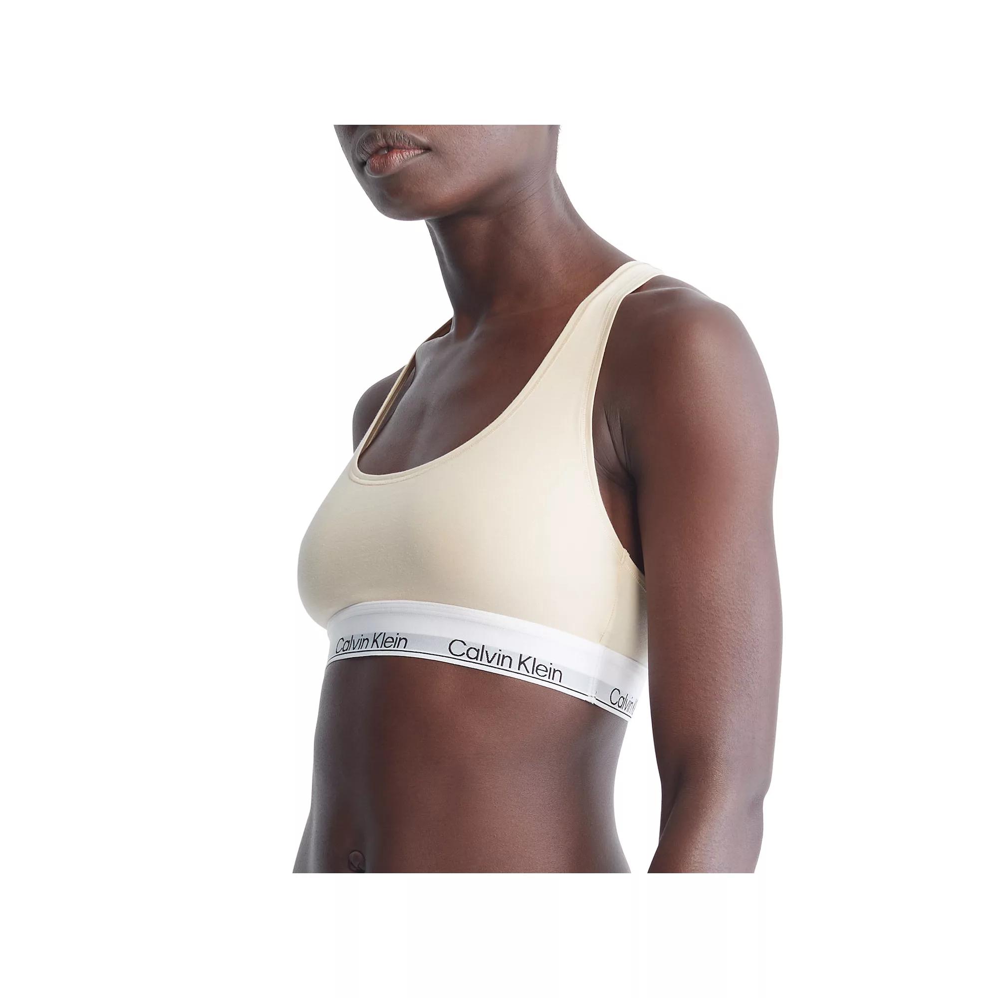 Calvin Klein Modern Cotton Naturals Unlined Bralette QF7044, Women's,  Product Image