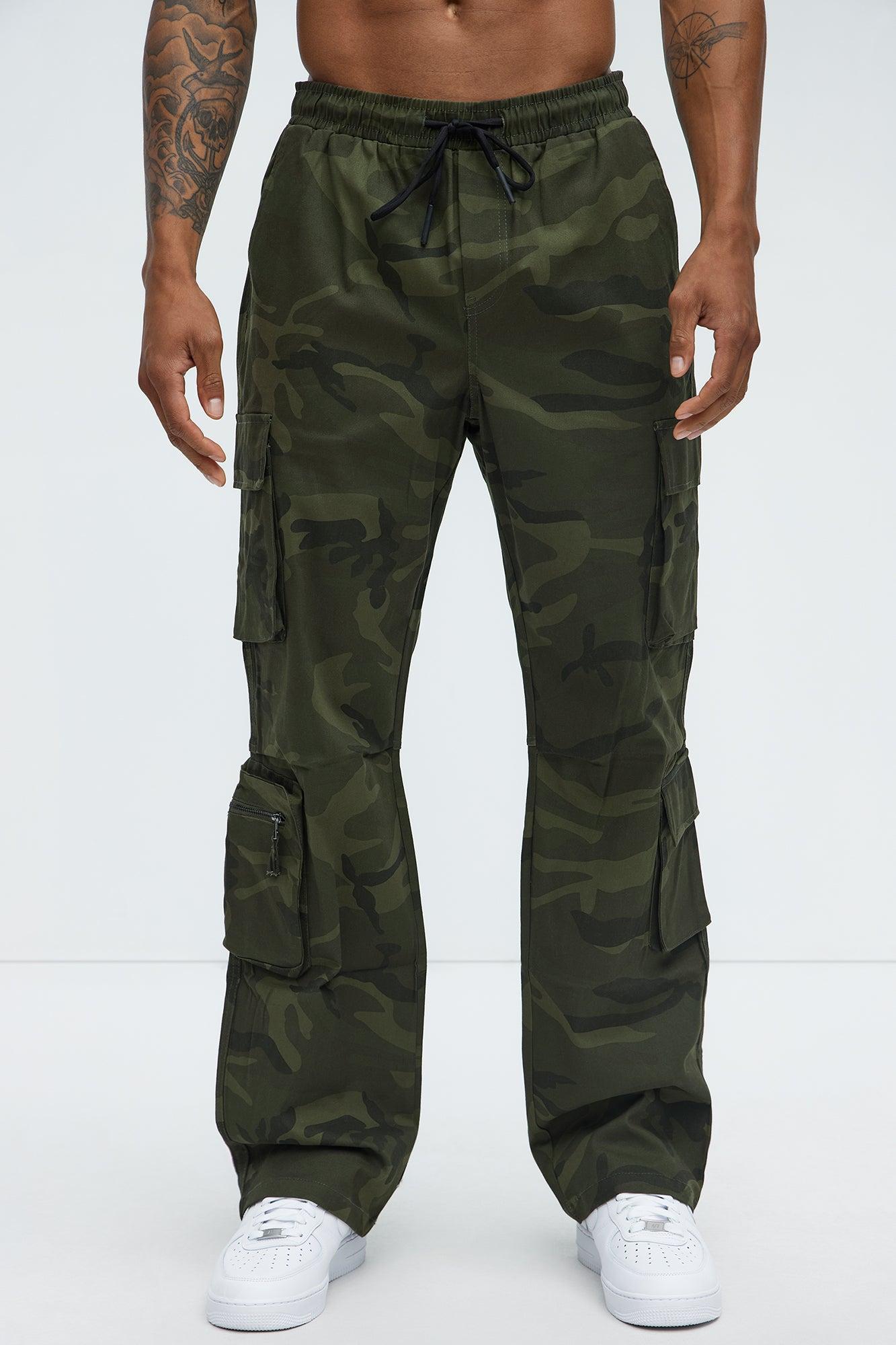 Stay On It Straight Cargo Pants - Camouflage Product Image