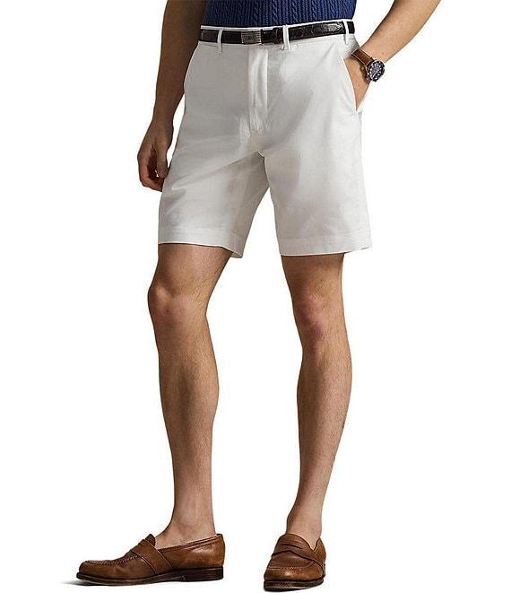 Polo Ralph Lauren Norwich Performance Straight Fit Flat-Front 9#double; Inseam Shorts Product Image