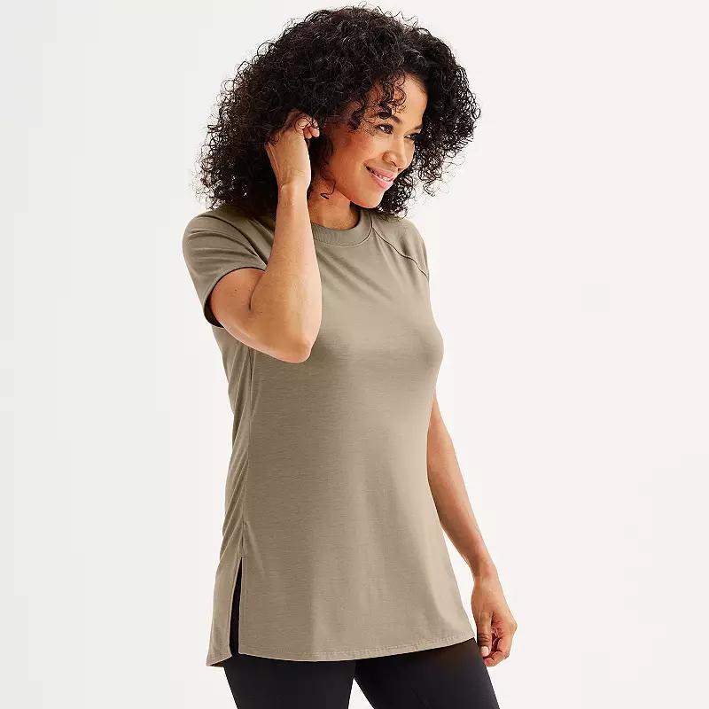Women's Tek Gear® Essential Short Sleeve Tunic Tee,  Product Image