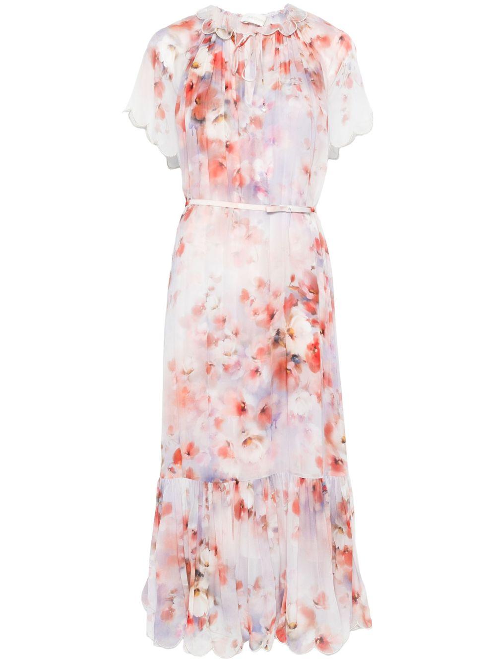 Crush Flutter midi dress Product Image