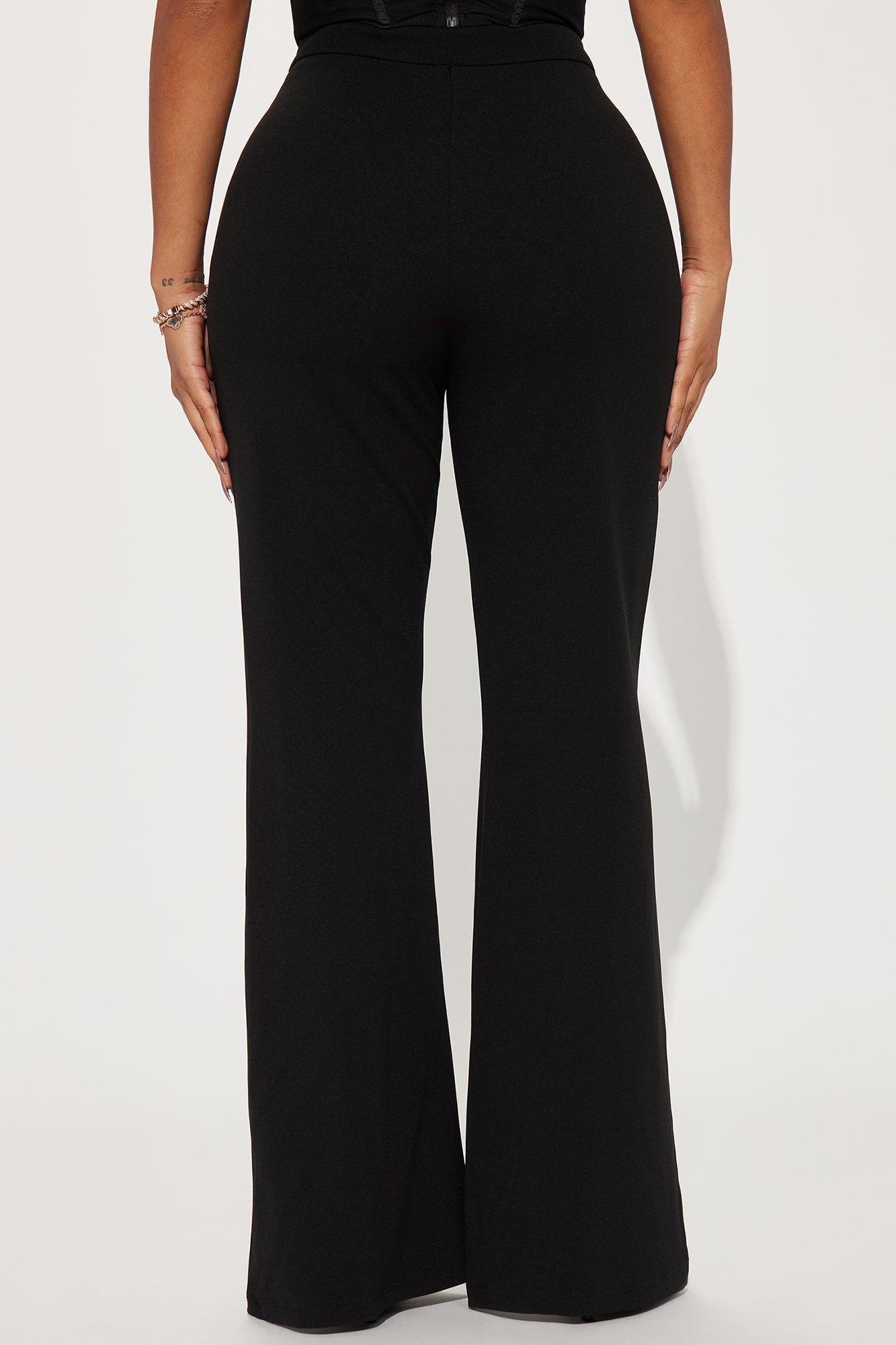 Watch Me Shine Embellished Pant - Black Product Image