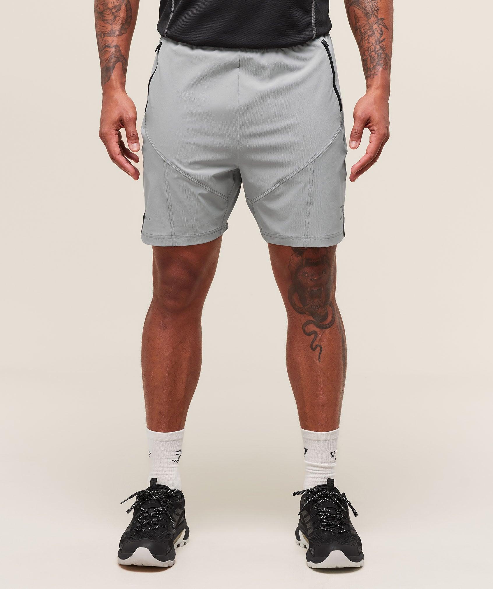 Gymshark Tactical 6" Short - Smokey Grey Male Product Image