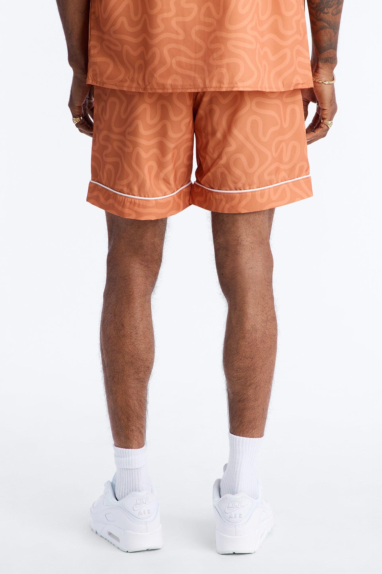 Relaxed Sienna Wave Short - Orange Product Image