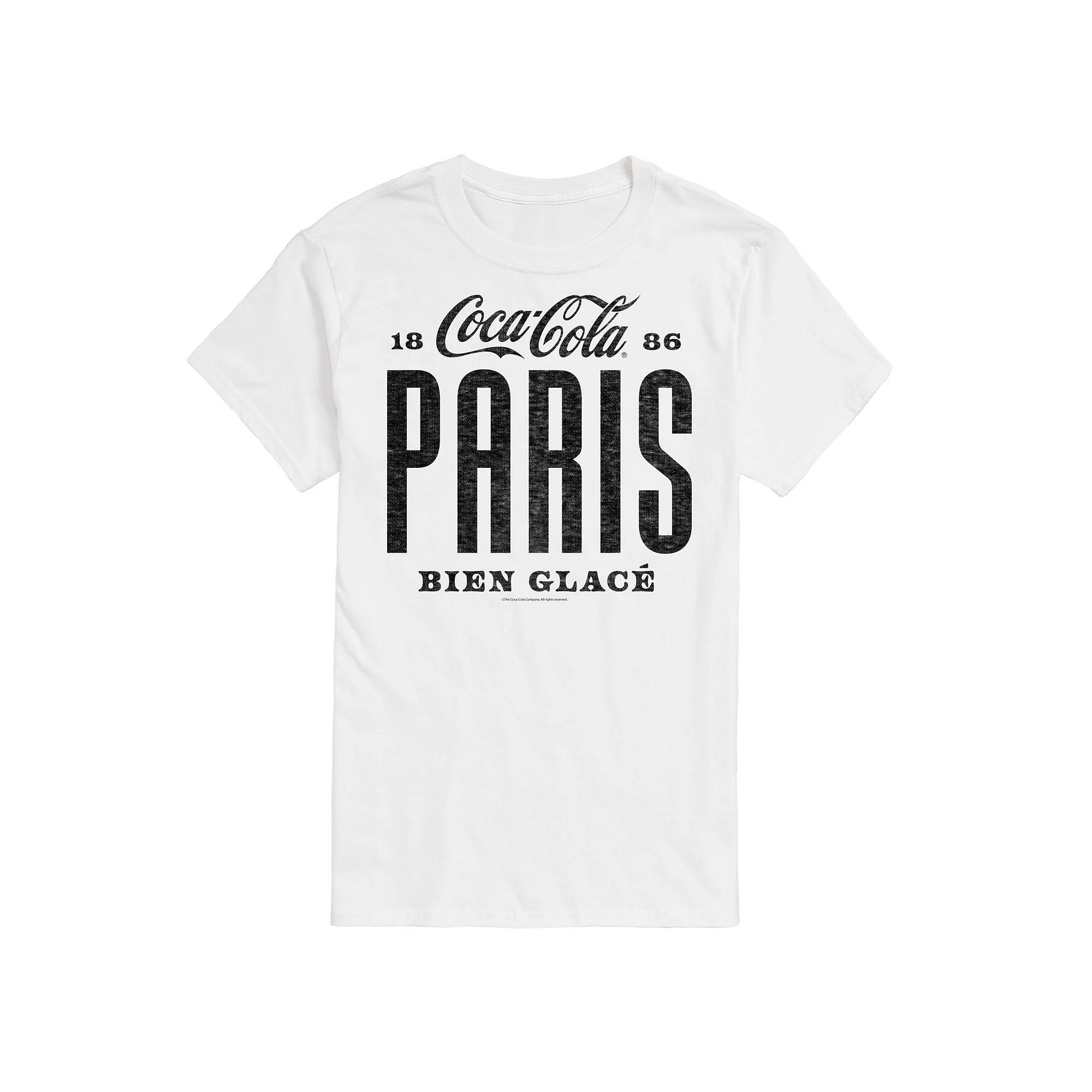 Men's Coca-Cola Paris Graphic Tee,  Product Image
