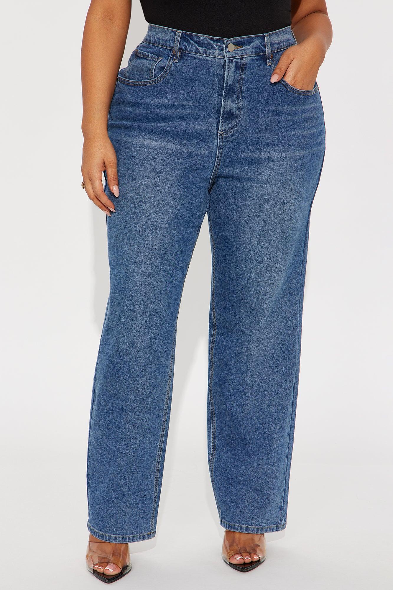 Tall Jennifer 90's Pinch Ankle Straight Leg Jeans - Medium Wash Female Product Image