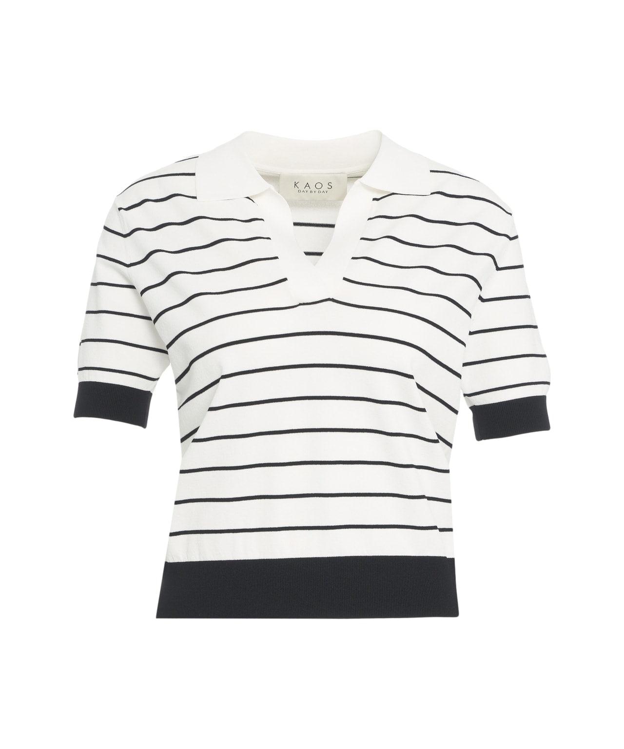 Striped polo shirt Product Image