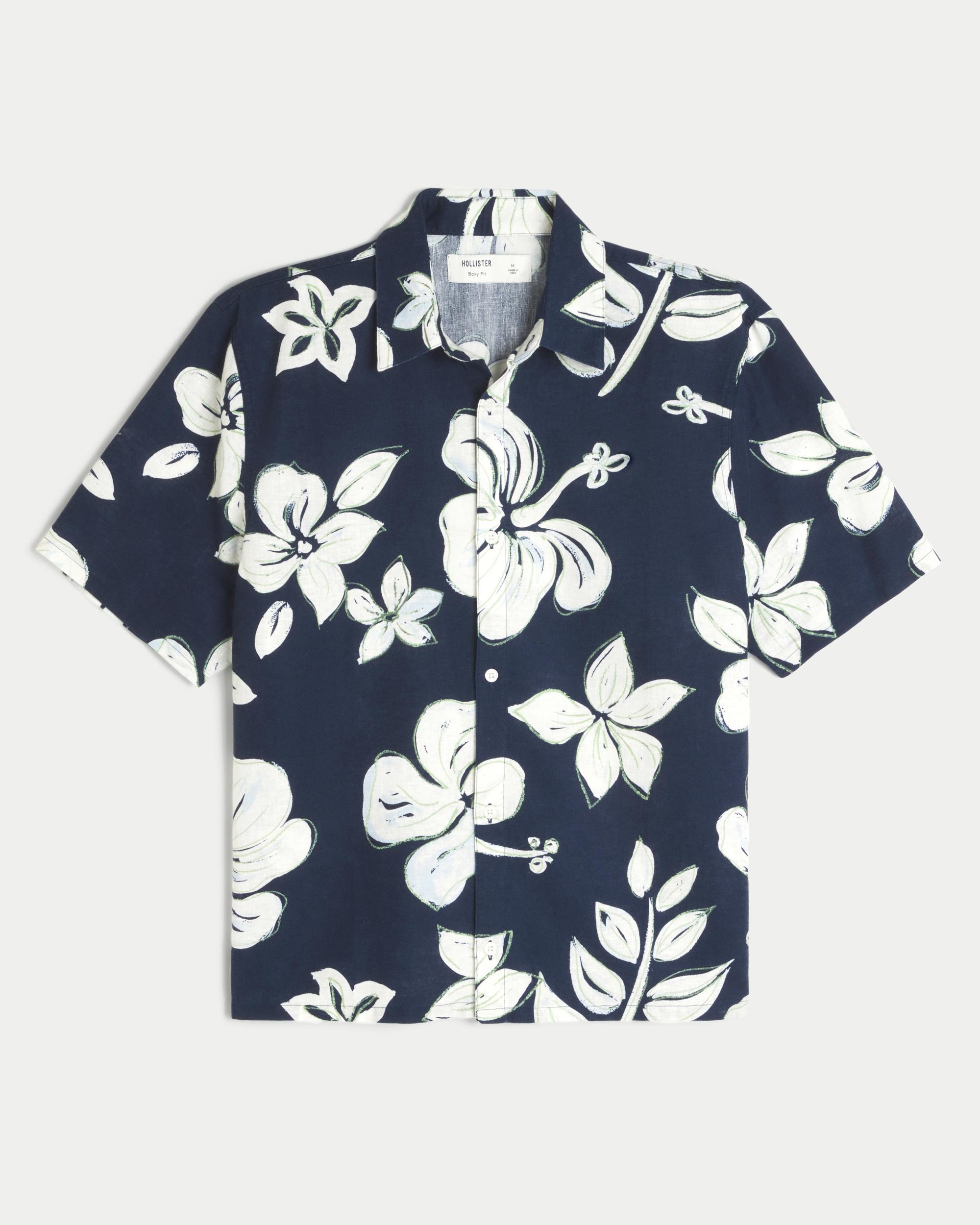Boxy Short-Sleeve Shirt Product Image