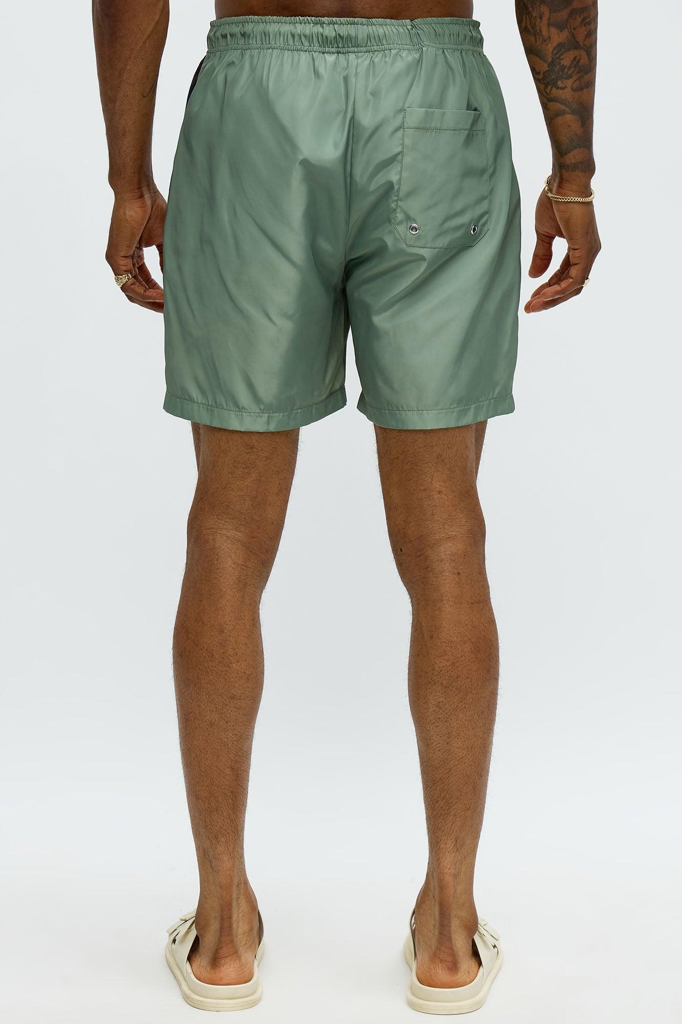 The Scream Printed Swim Trunk - Multi Color Product Image