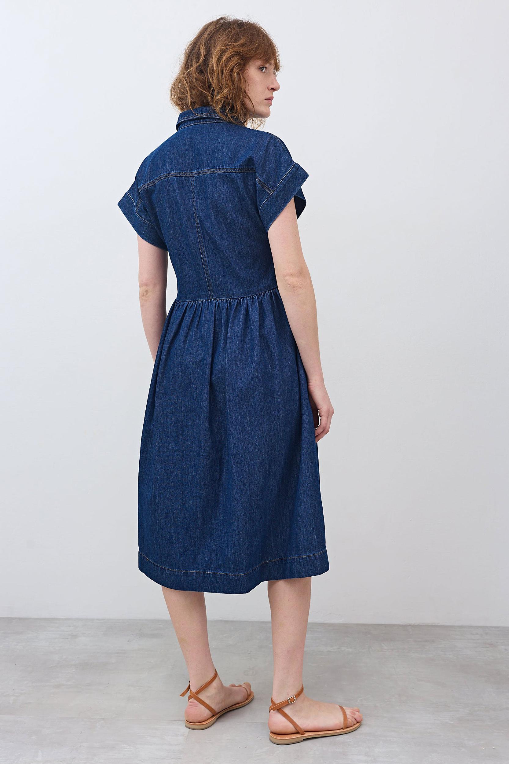 The Denim Shirt Dress Product Image