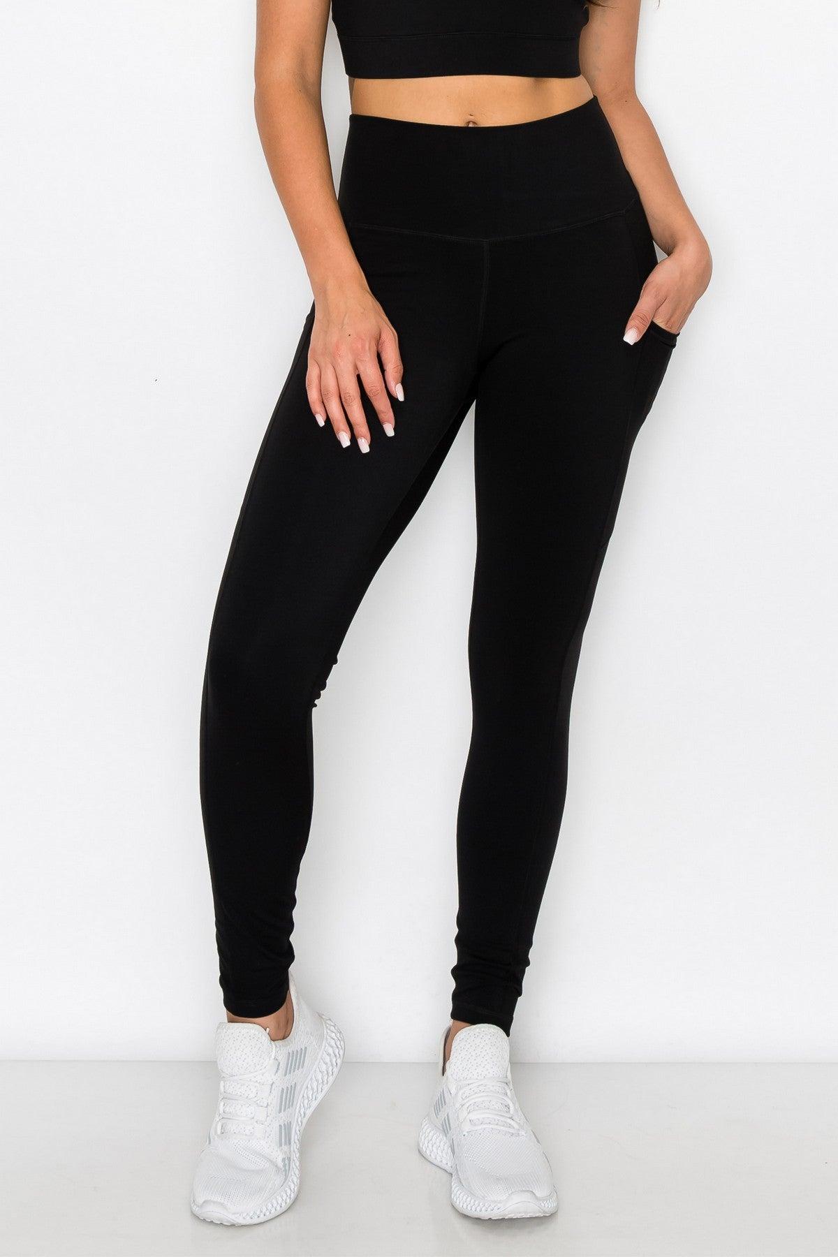 Buttery Soft Activewear Leggings with Pockets Product Image