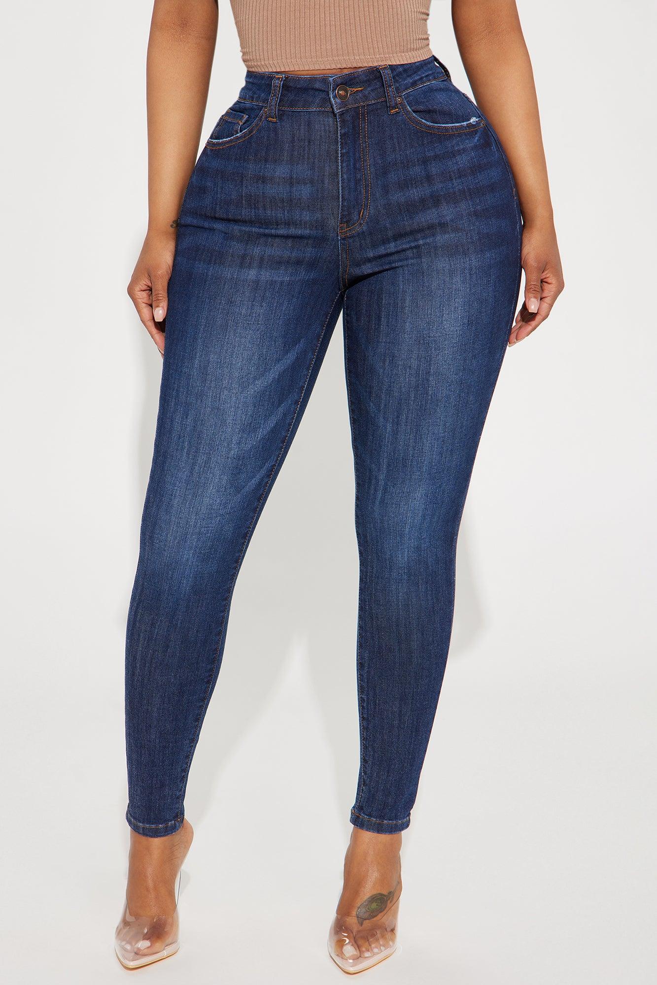 Top Of The Line Stretch Skinny Jeans - Dark Wash Product Image