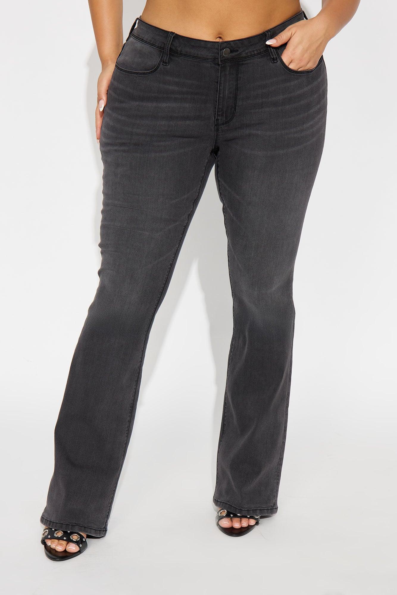 Tall Lost Without You Soft Stretch Bootcut Jeans - Black Wash Female Product Image