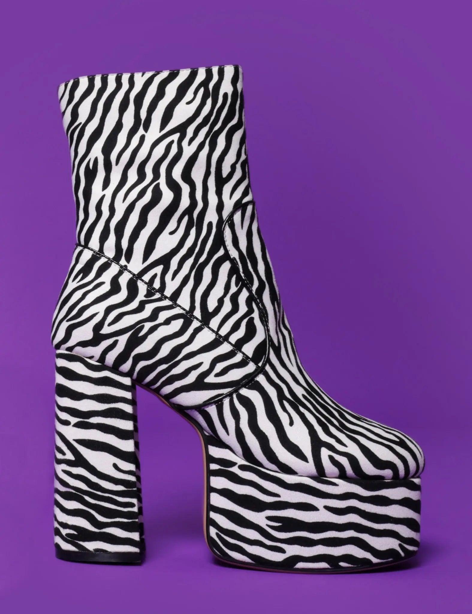Adore You Platform Ankle Boots Product Image