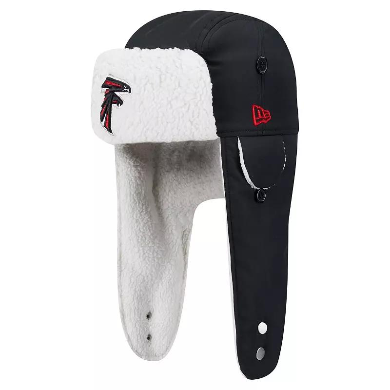 Men's New Era Black Atlanta Falcons Sherpa��Trapper Hat, Size: Small Product Image
