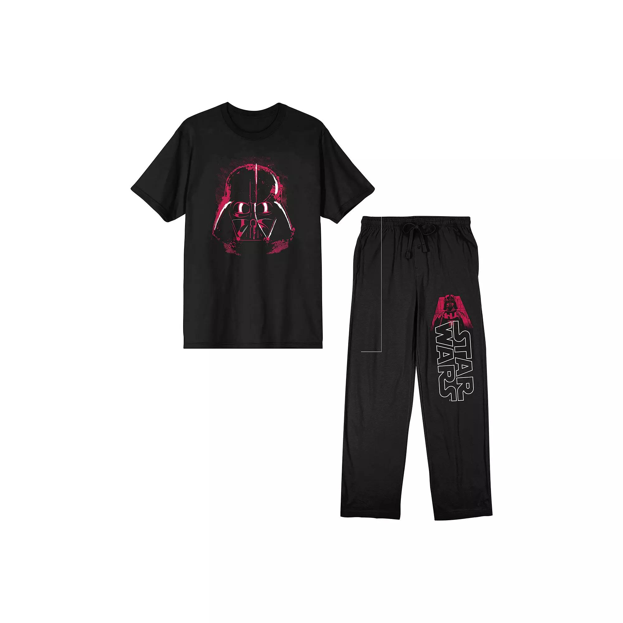 Men's Star Wars Episode 4 Pajama Top & Pajama Bottom Set, Size: XL, Multicolored Product Image