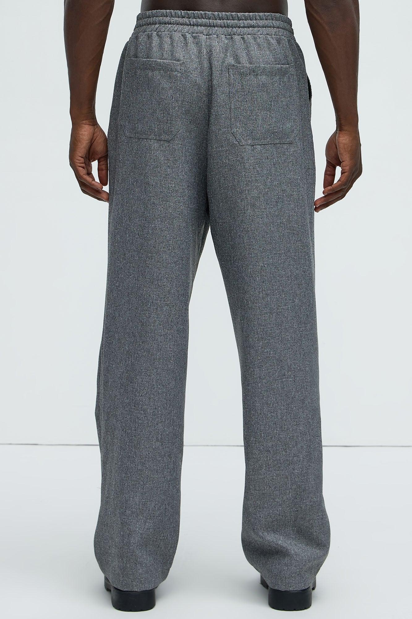 Kerr Straight Pants - Grey Product Image