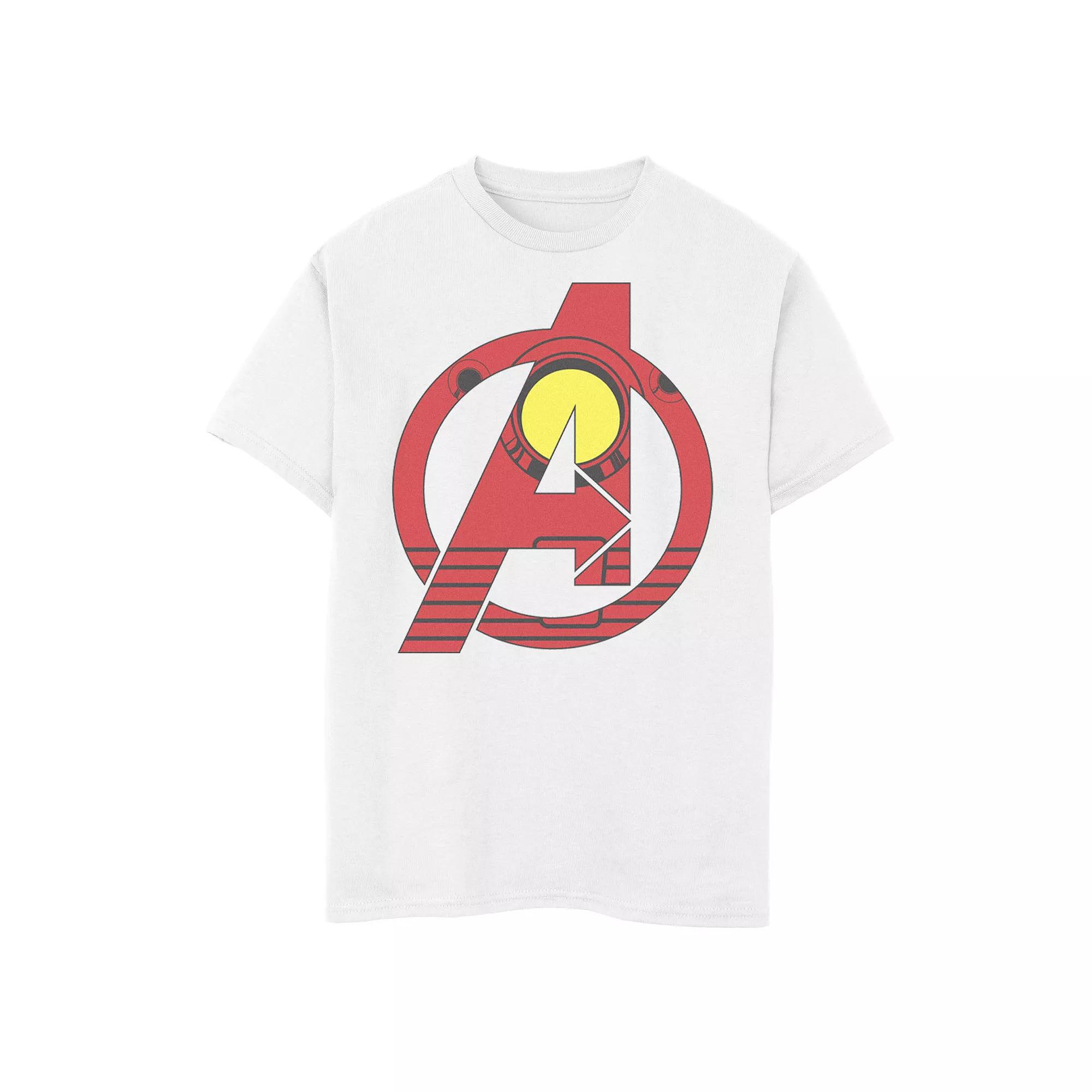 Boys 8-20 Marvel Avengers Iron Man Costume Fill Logo Tee, Boy's,  Product Image