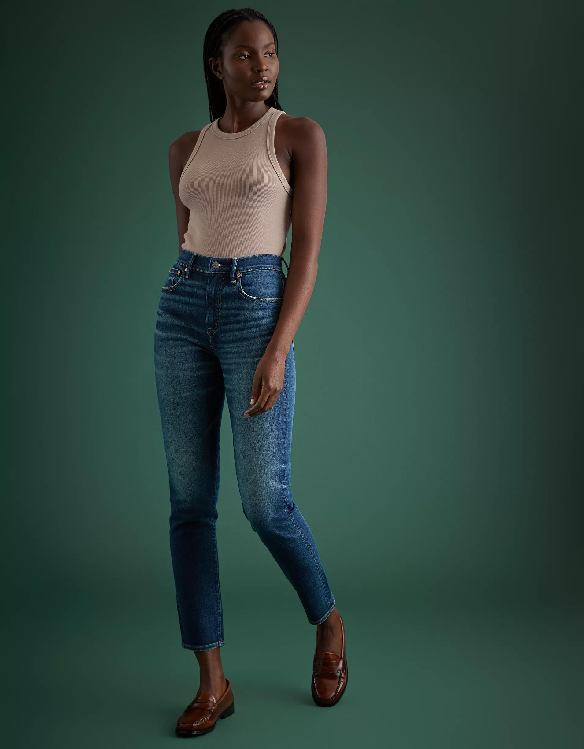 AE77 Premium Mom Jean Product Image