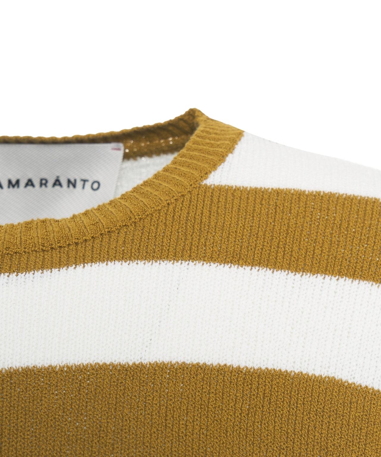 Striped knit sweater Product Image