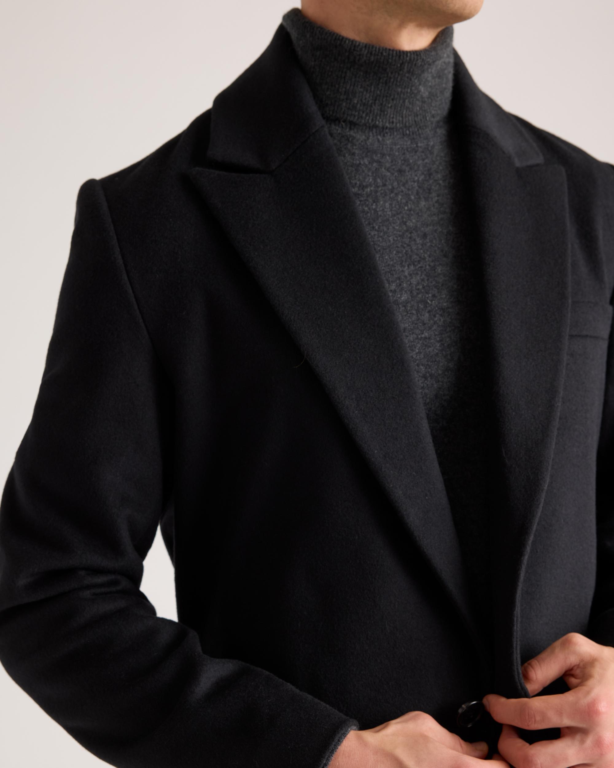 Quince | Men's Italian Wool Belted Overcoat Wool/Nylon Product Image