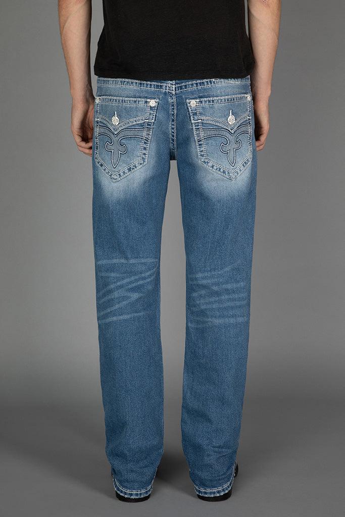 Arther Relaxed Straight Jeans Male Product Image