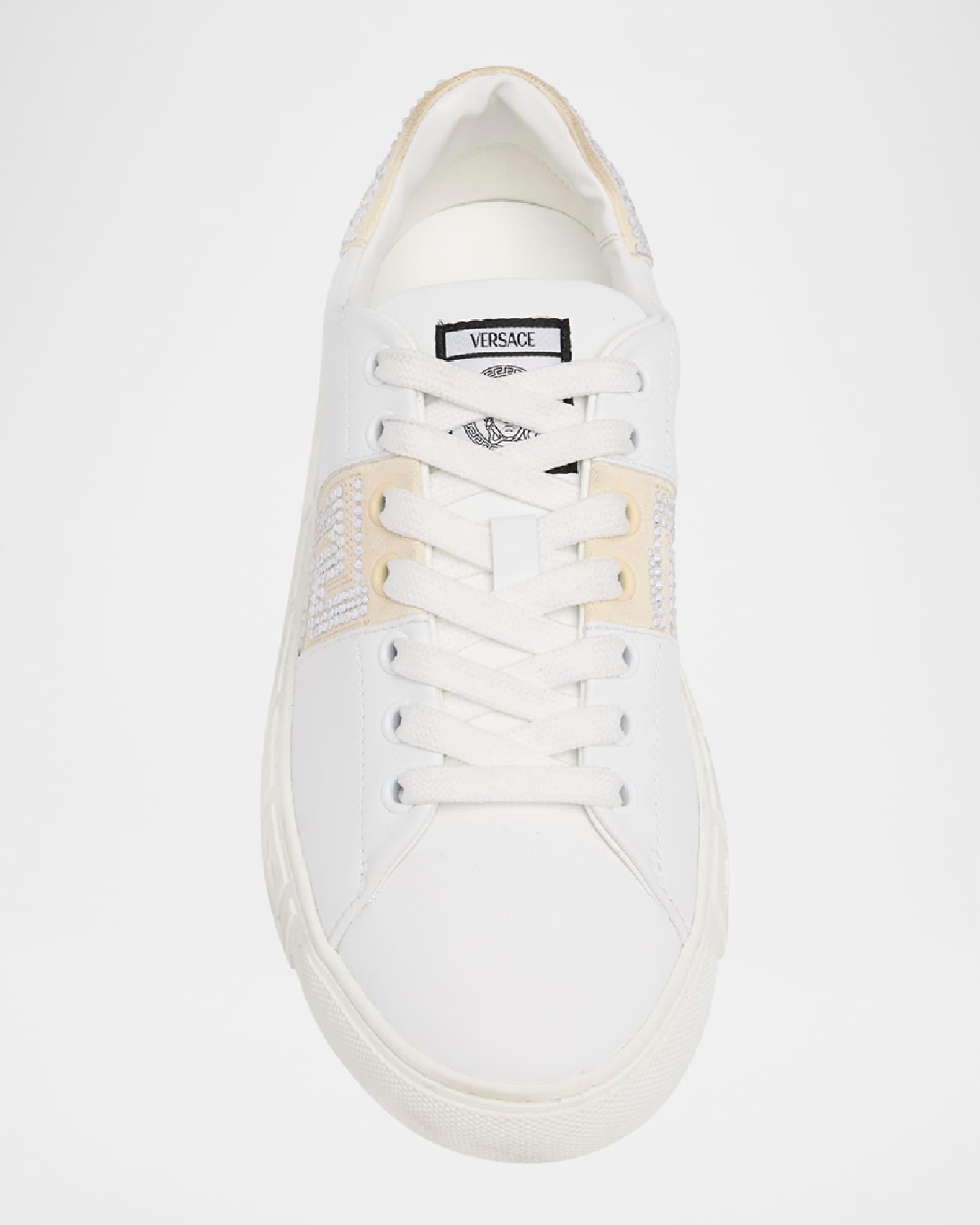 La Greca Embellished Low-Top Sneakers Product Image