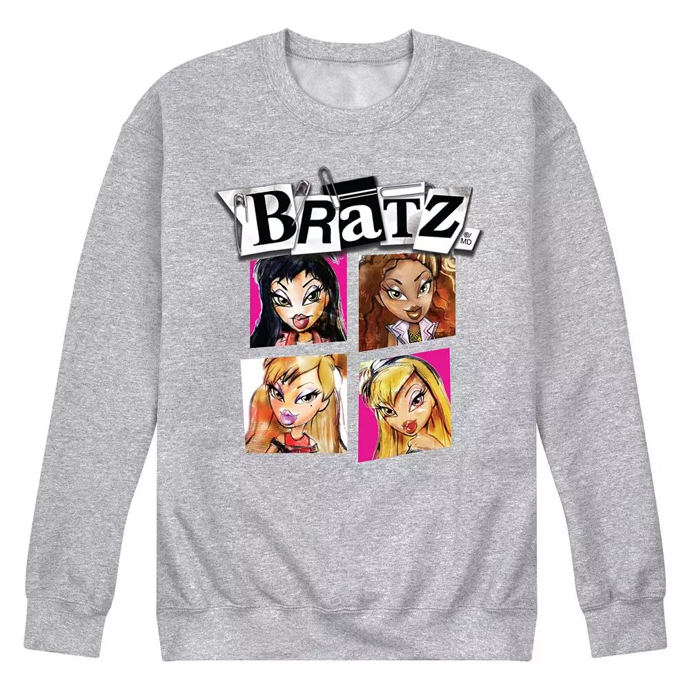 Men's Bratz Grid Fleece Sweatshirt,  Product Image