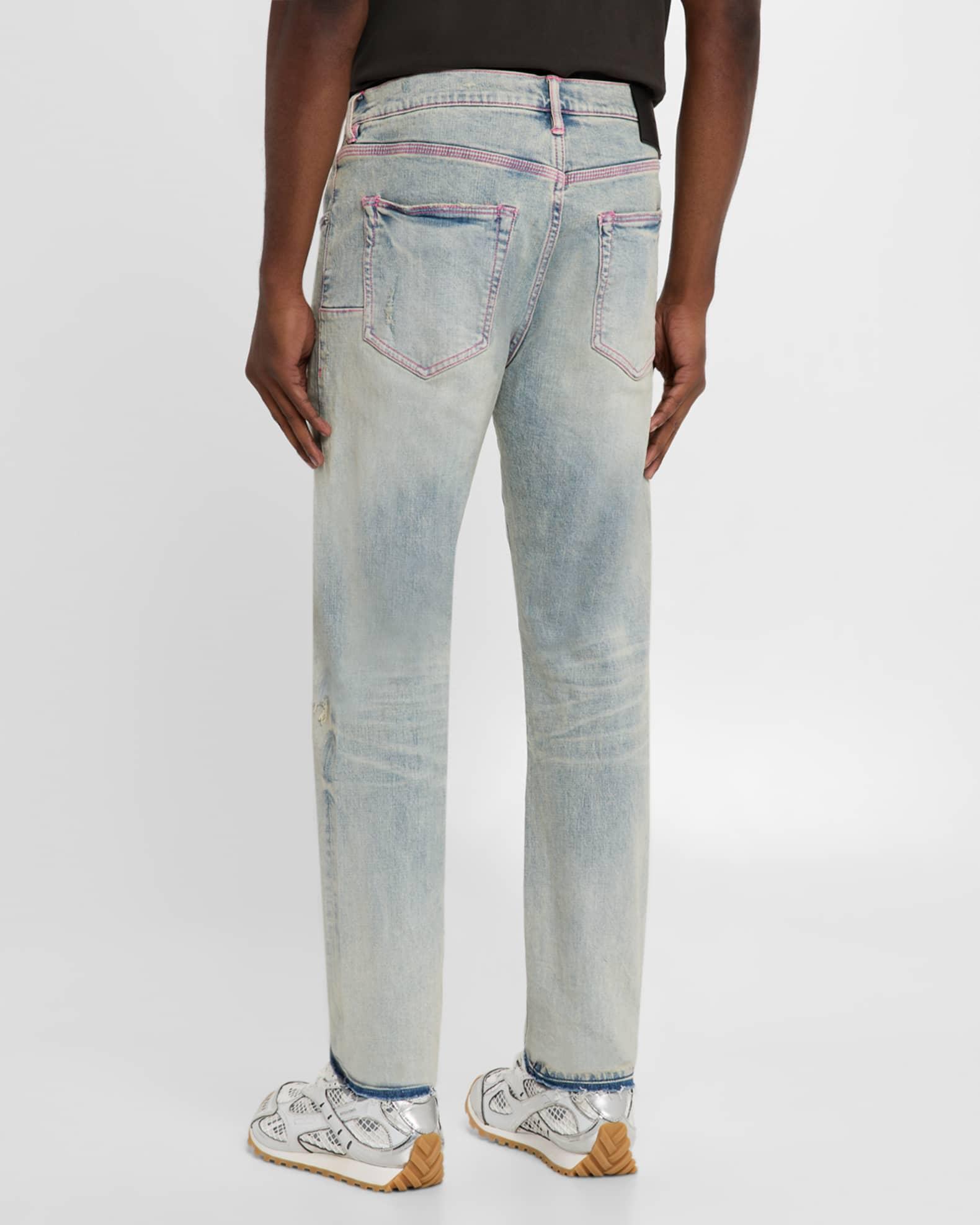 Men's P001 Distressed Jeans Product Image